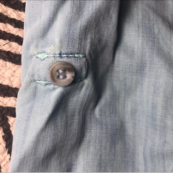 🌈Anthropologie✨ Cloth & Stone Tencel Button 66170 - Picture 7 of 8